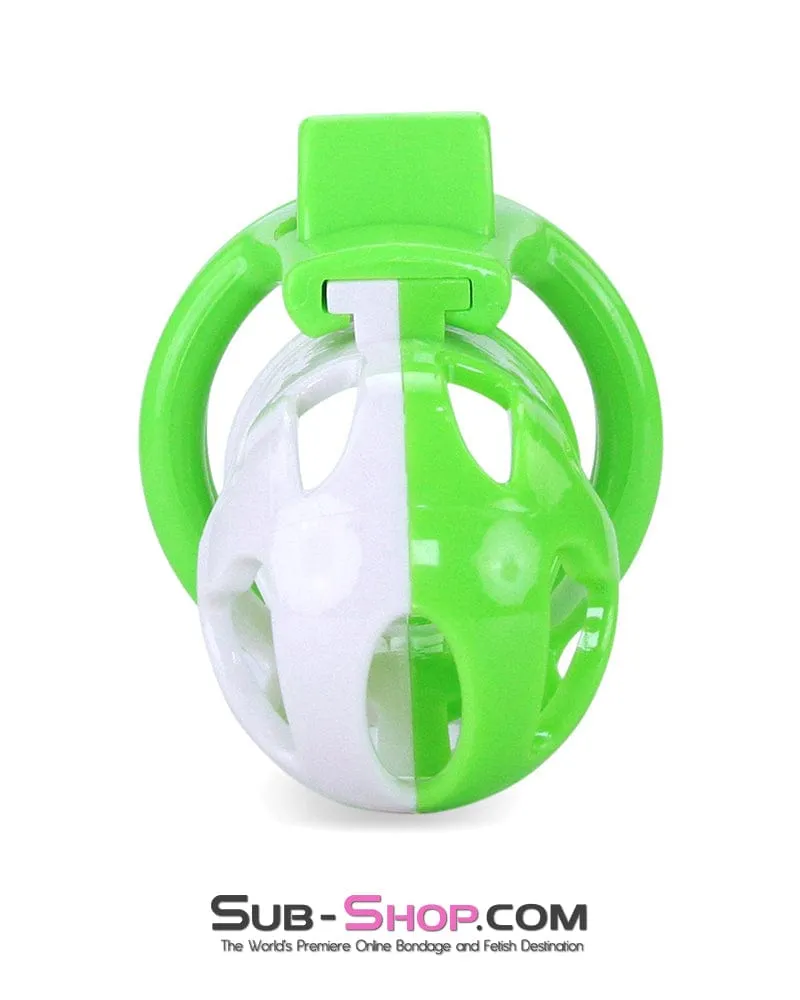 2742M      Green Hell Cock Cuff Chastity Cage - LAST CHANCE - Final Closeout!
