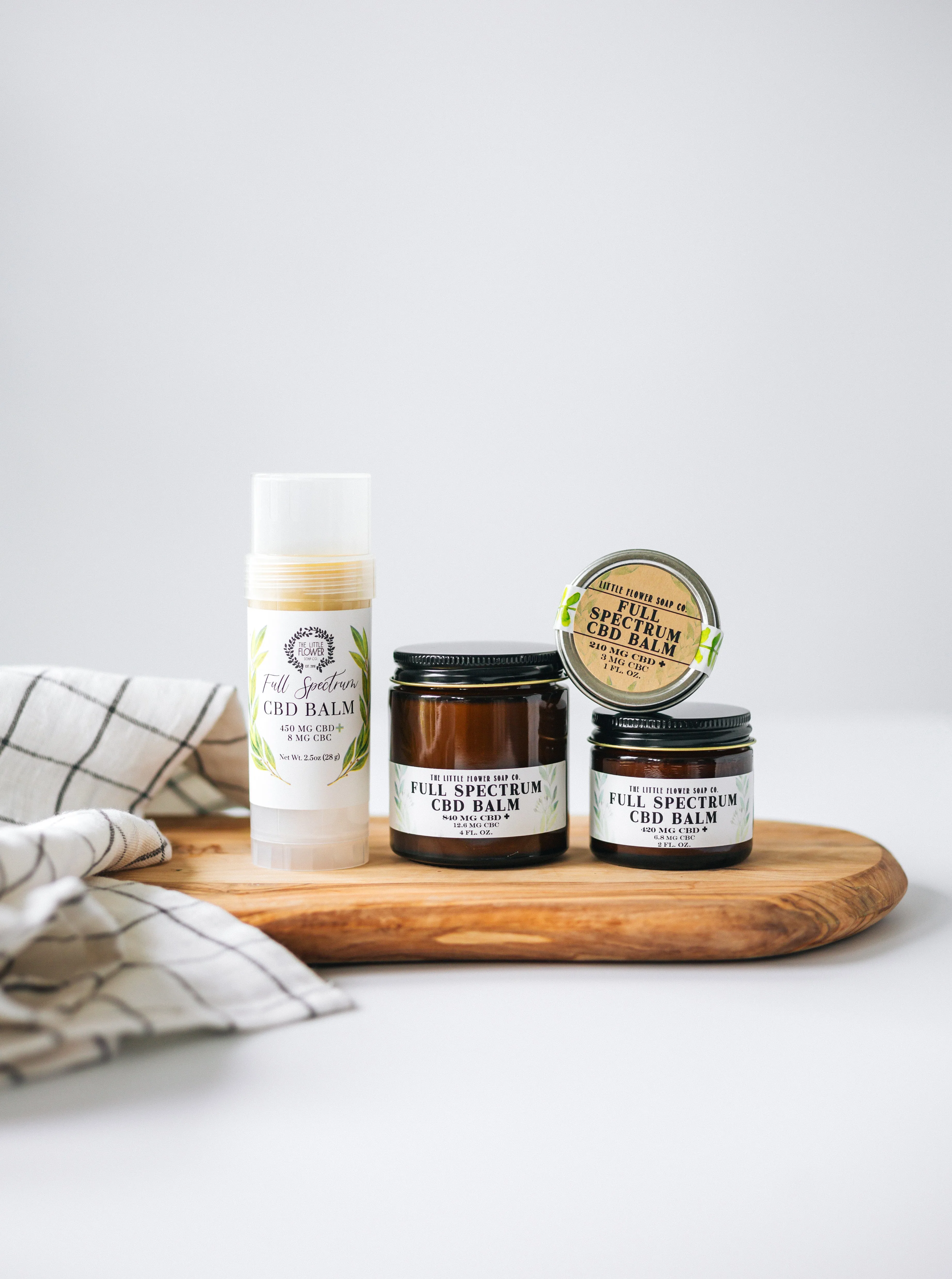 4 oz Jar Full Spectrum CBD Balm - CBD Cream with THC Handmade