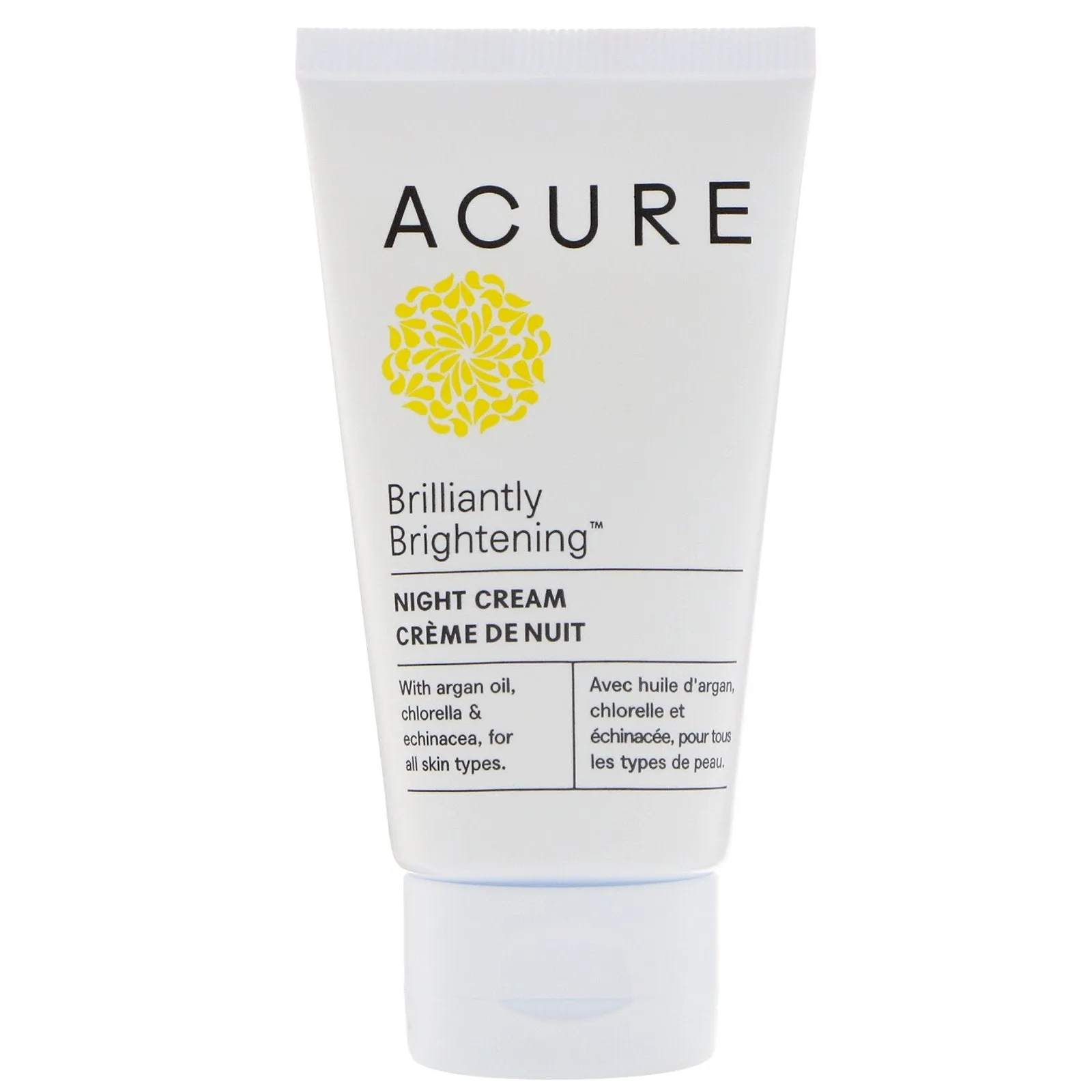 Acure Brilliantly Brightening Night Cream 1.7 fl oz (50ml)