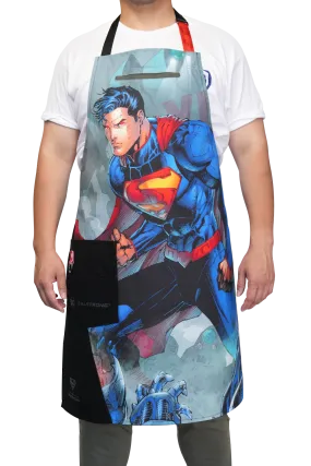 Chef's Apron | Superman™ Edition | Man of Steel | 100% Breathable Cotton | Dalstrong ©