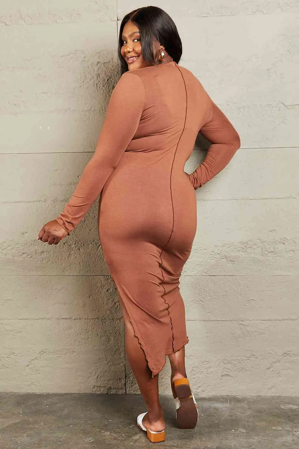 Culture Code For The Night Full Size Bodycon Dress