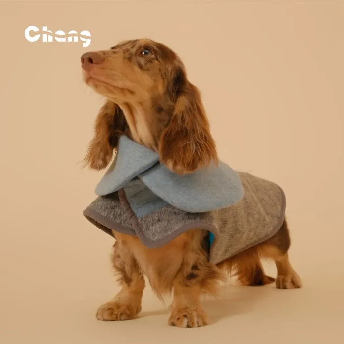 Dachshund Clothes  | GREENHOUSE FLORAL WOOL COAT