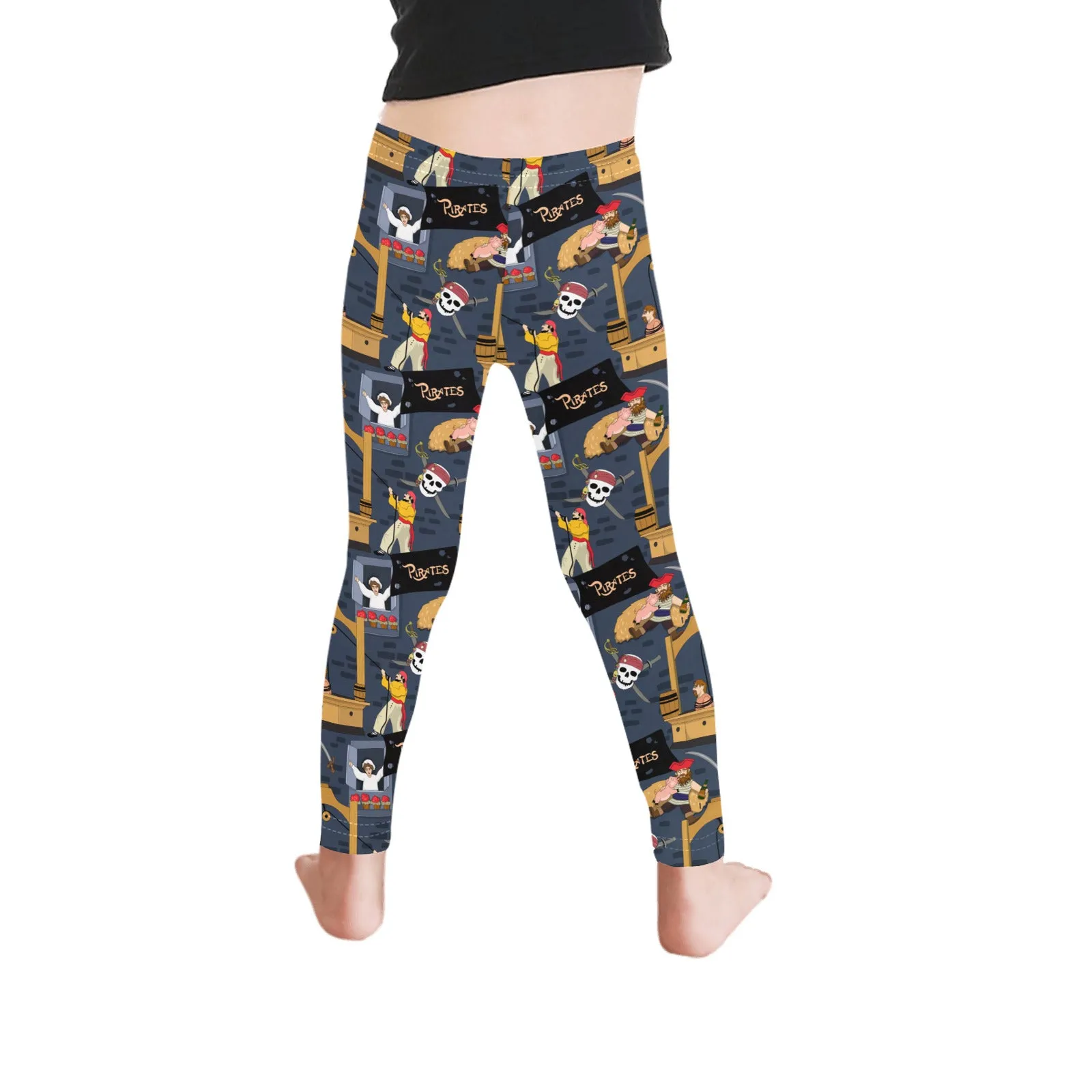 Don't Tell Him Carlos Kid's Leggings