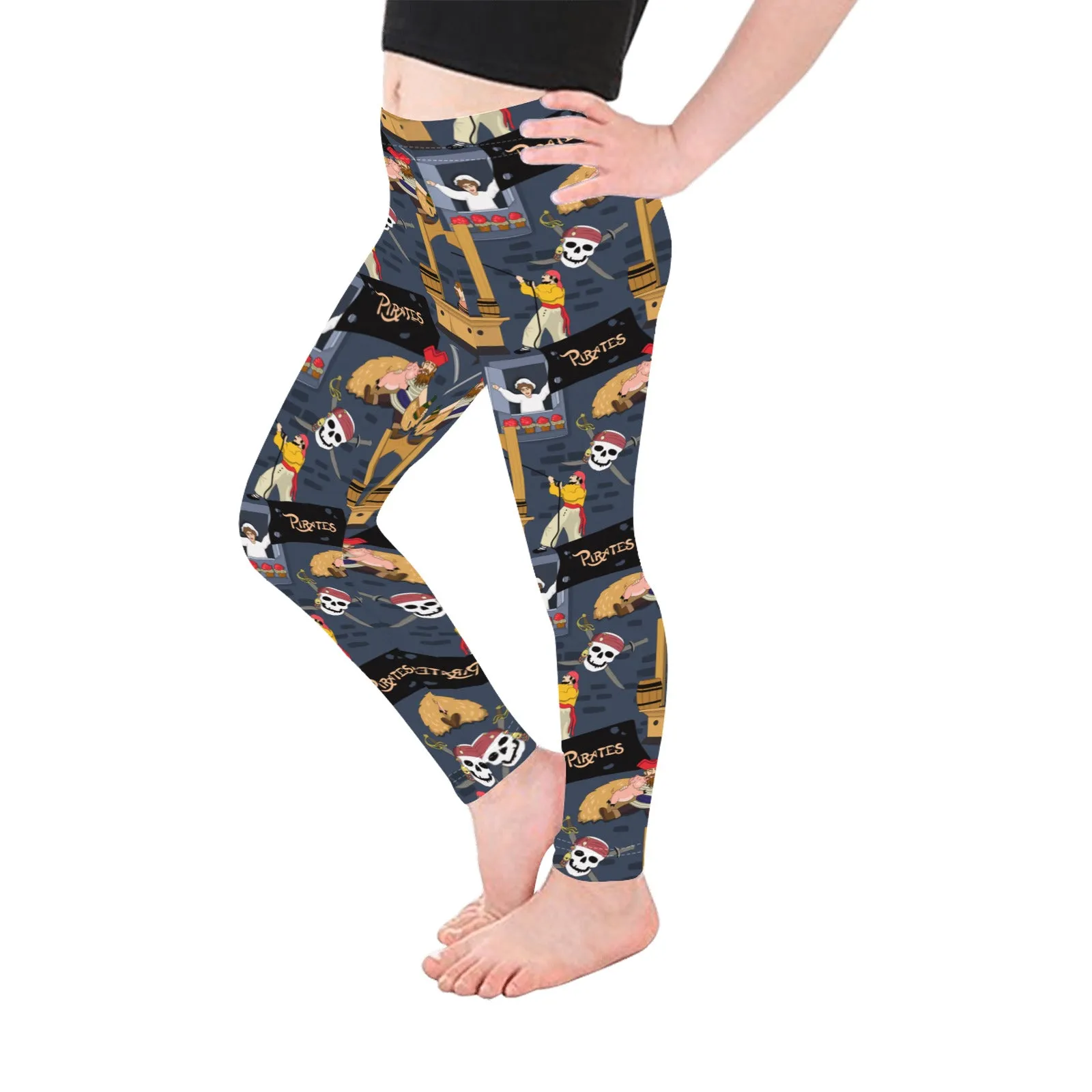 Don't Tell Him Carlos Kid's Leggings