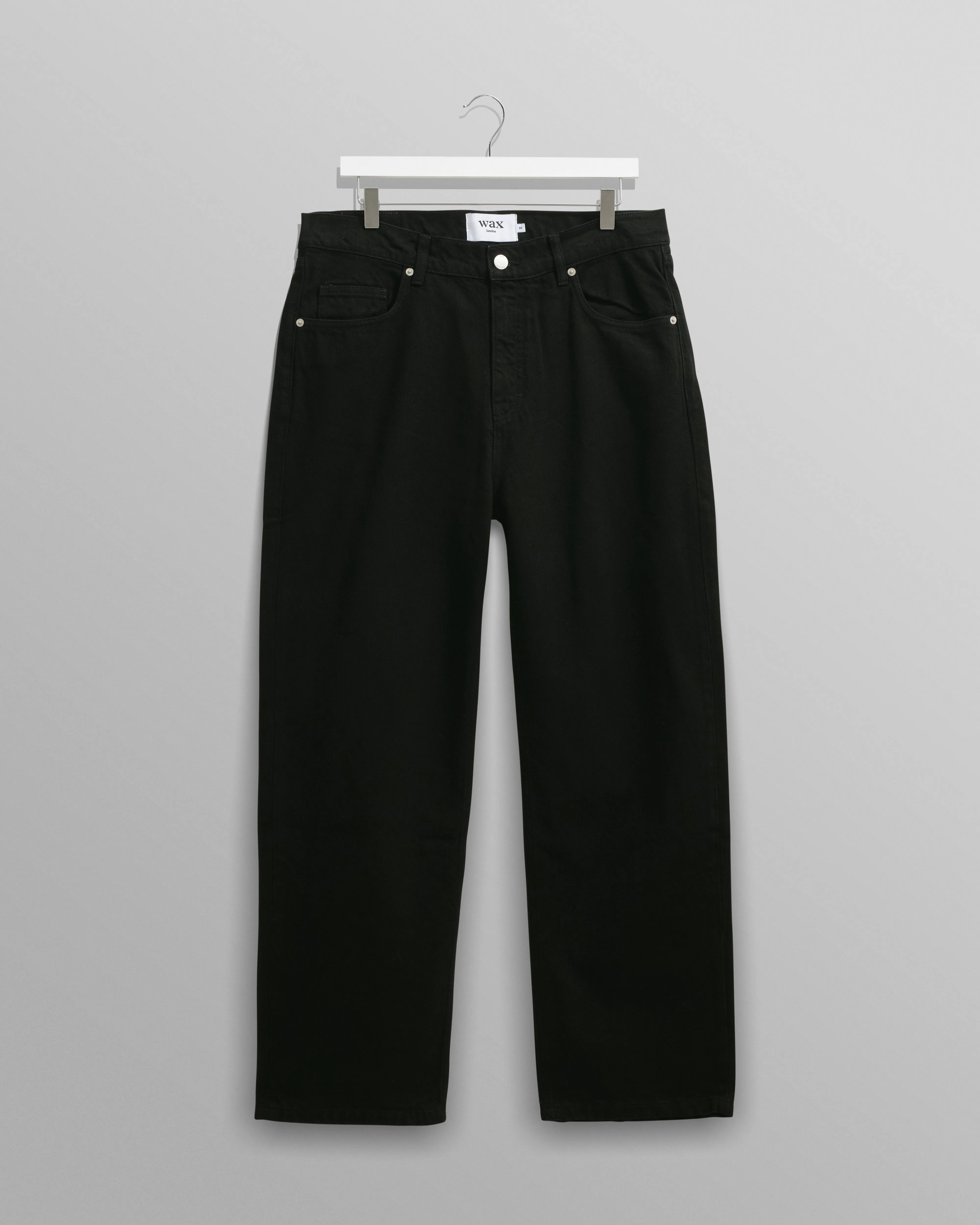 Felix - Black Loose Fit Denim Jeans