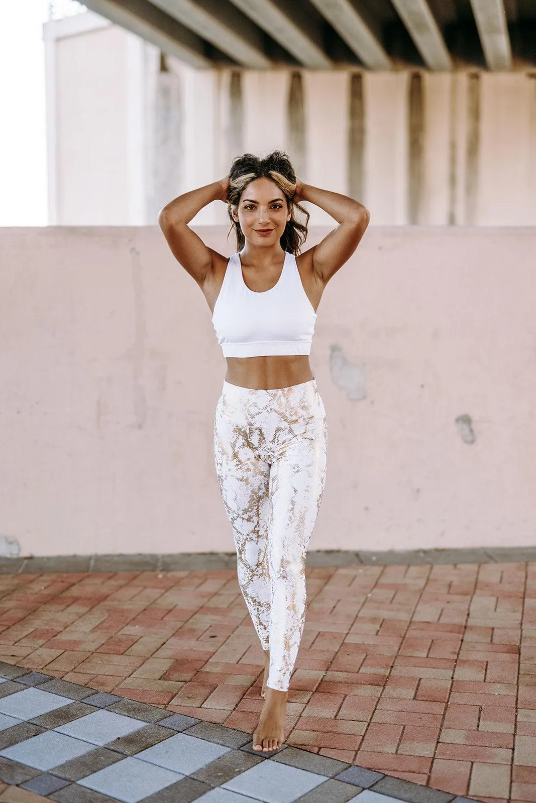 Golden Snake Leggings
