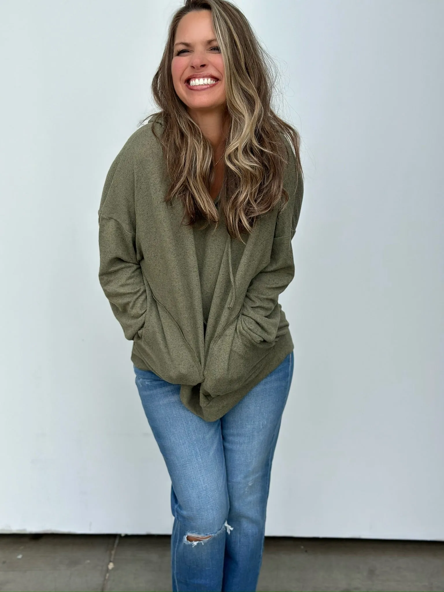 Green Hoodie