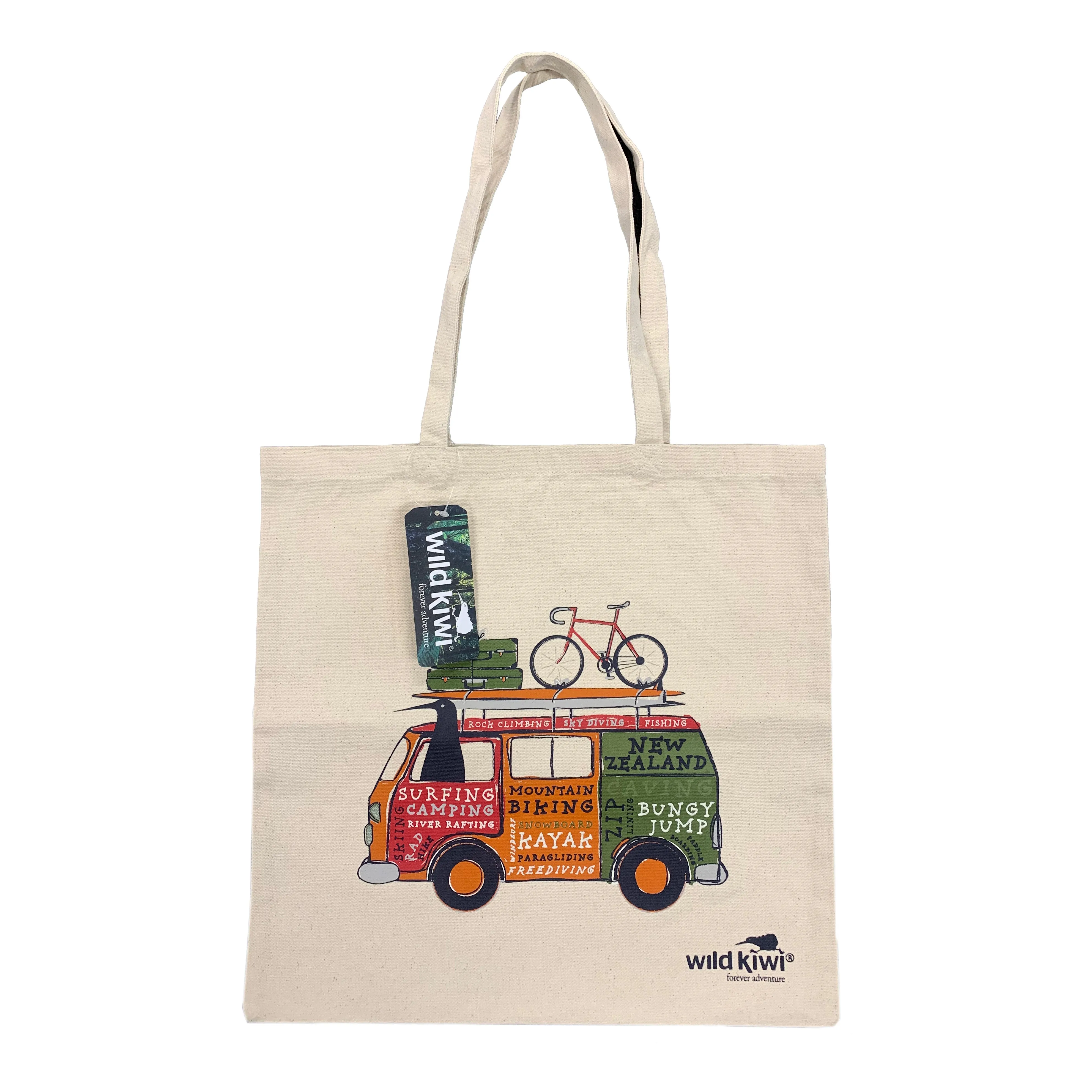 Kombi Tote Bag - Wild Kiwi