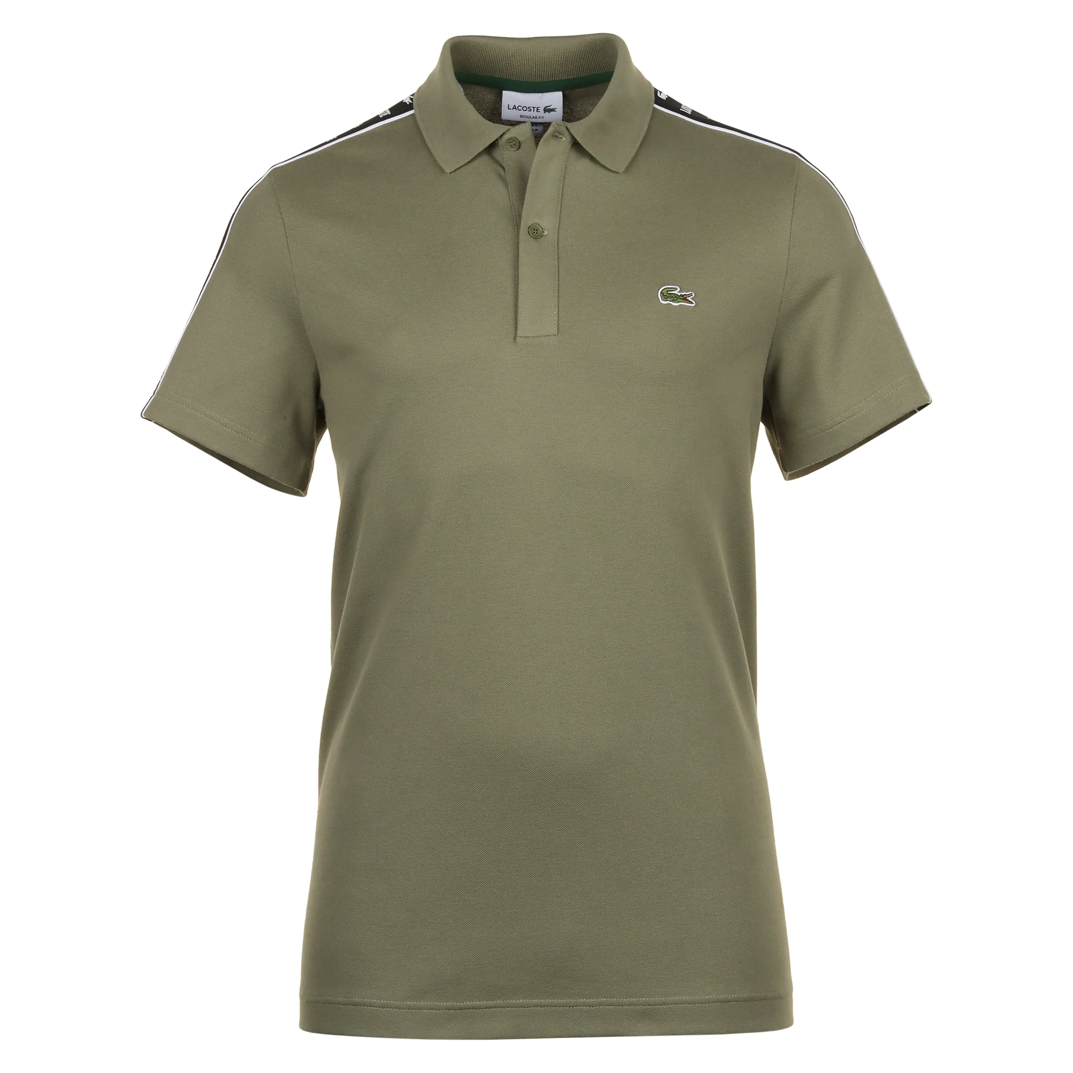 Lacoste Logo Stripe Pique Polo Shirt FA24