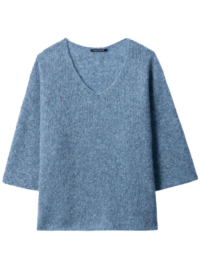 Luisa Cerano Blue Wool Jumper 148916/5292
