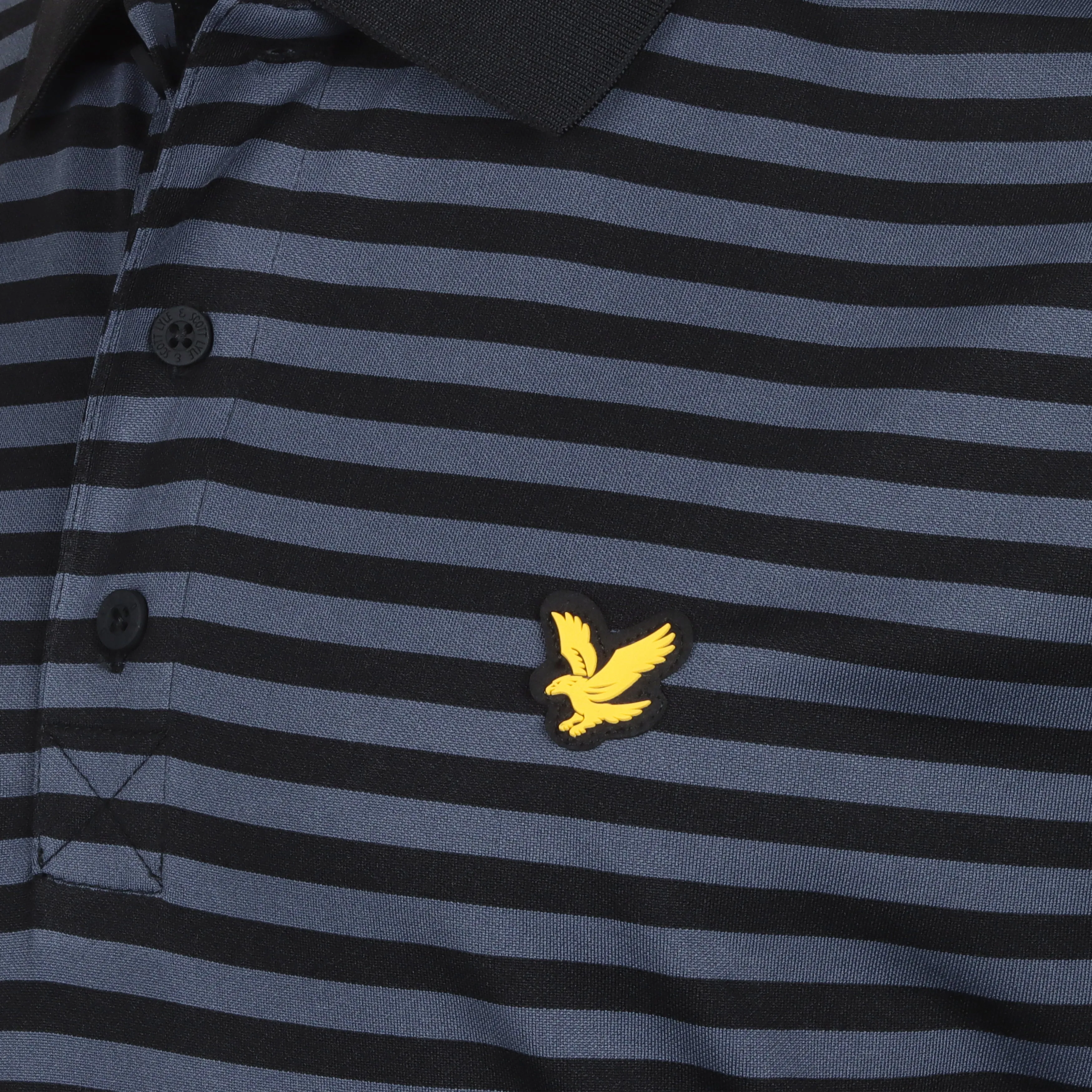 Lyle & Scott Golf Broad Stripe Polo Shirt