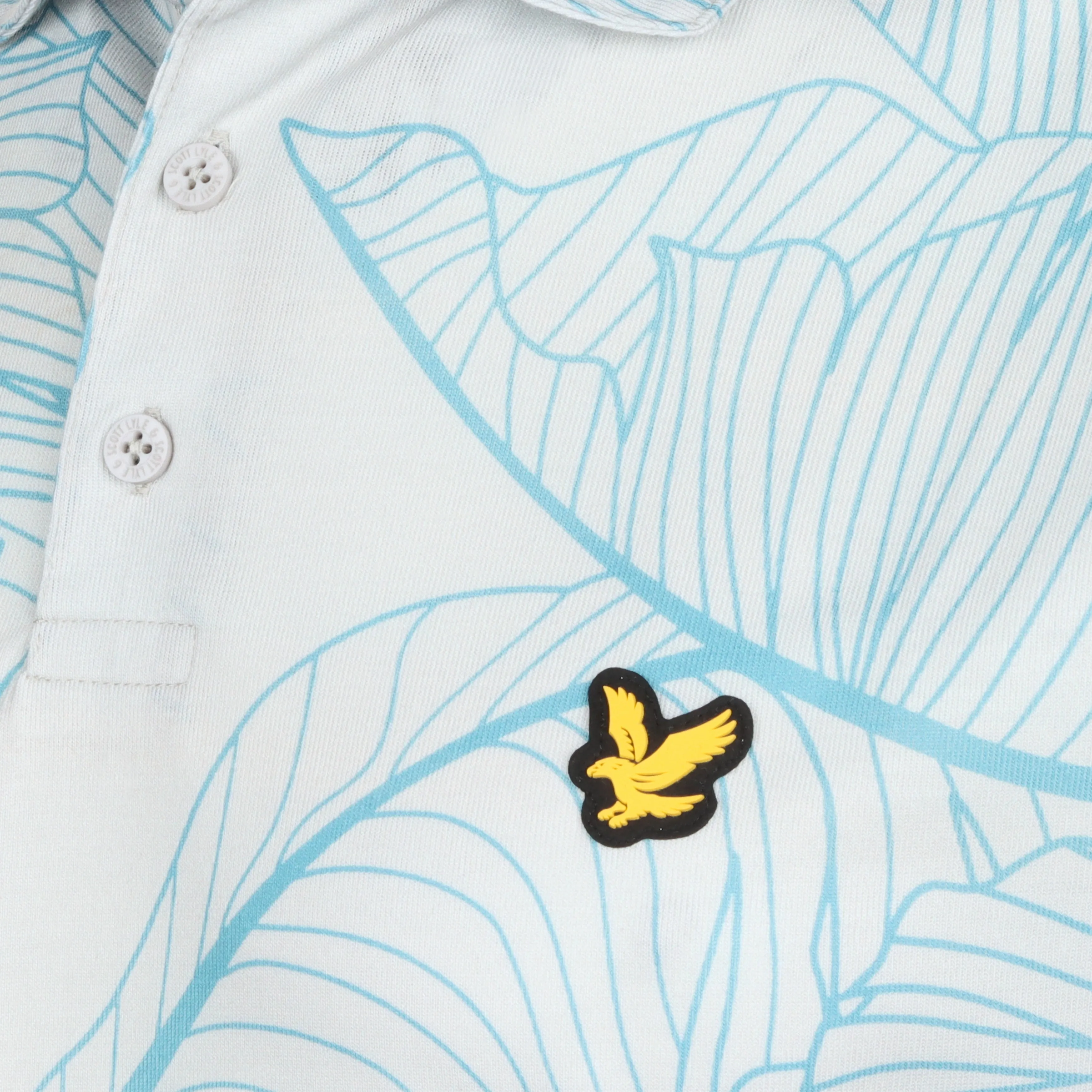 Lyle & Scott Golf Floral Polo Shirt