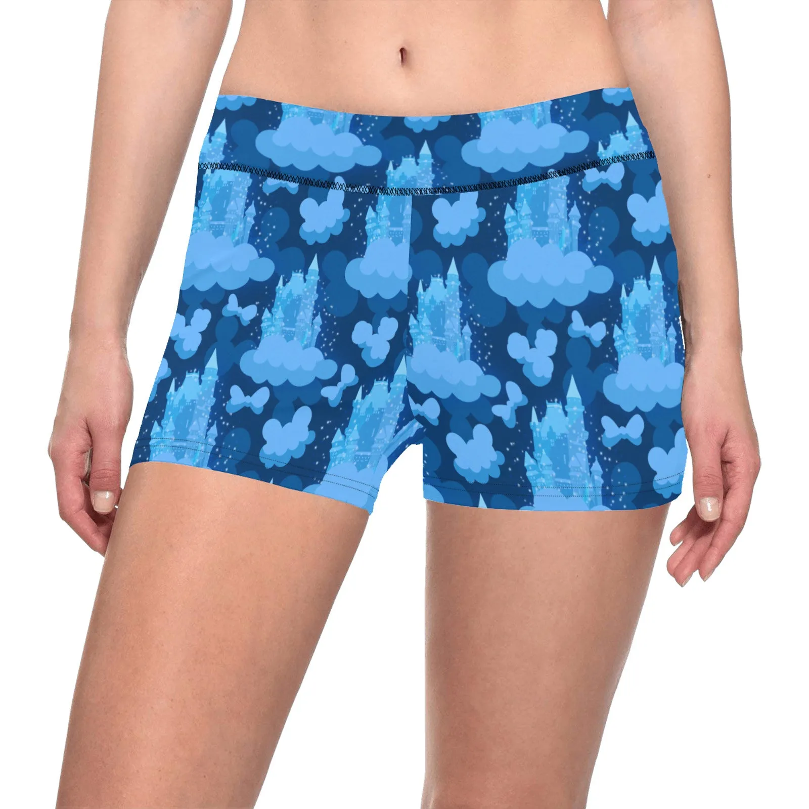 Magical Clouds Women's Short Leggings