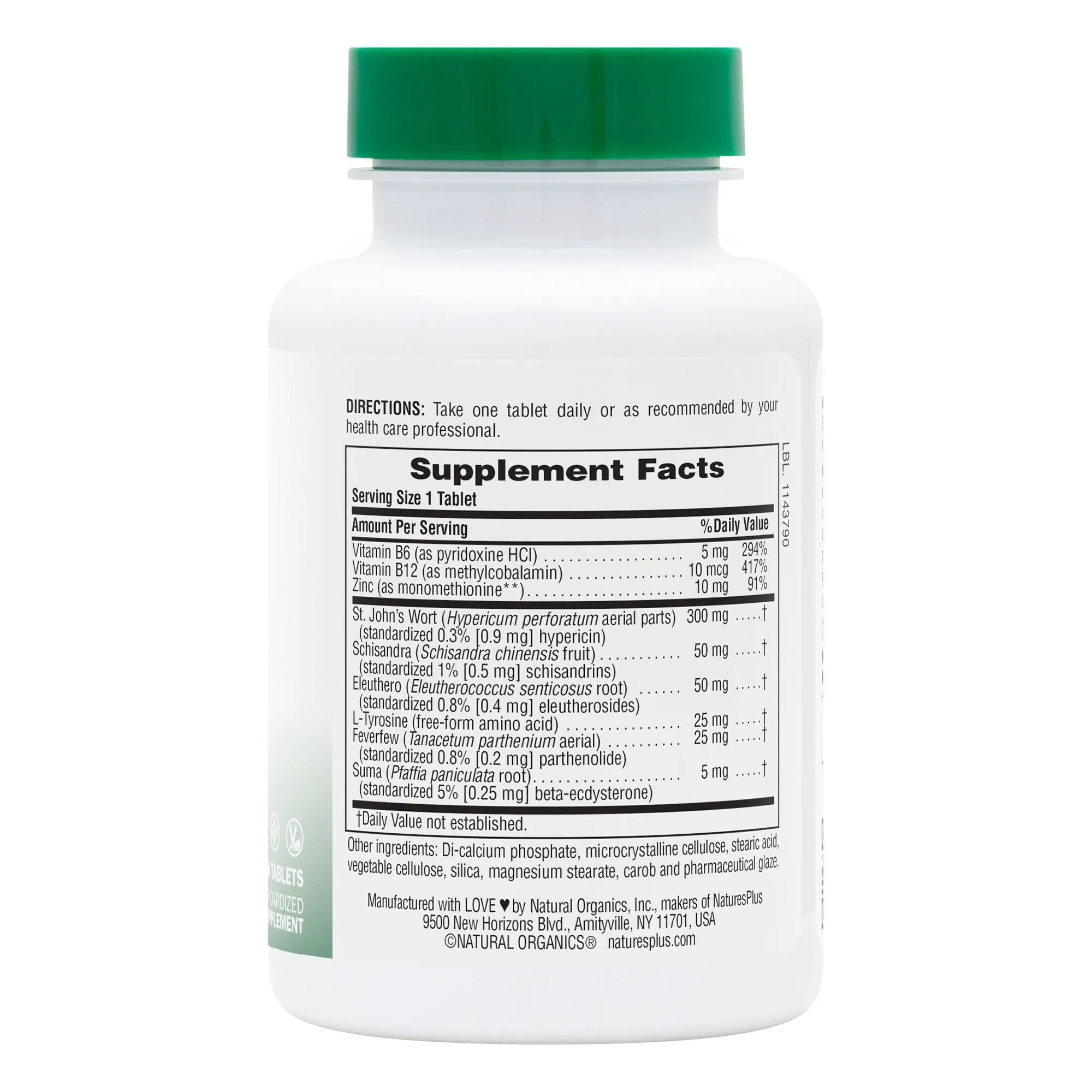 Nature's Plus Nutrizac Mood Food 90 Tablet