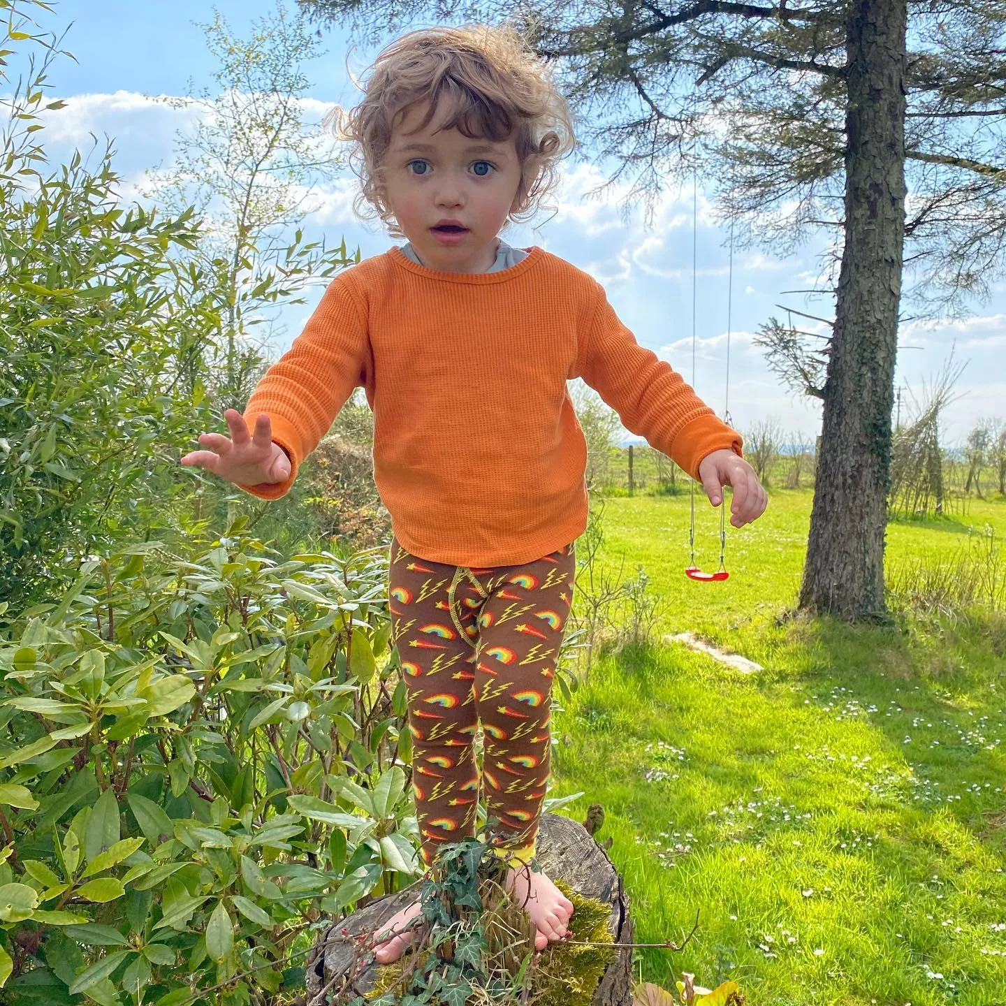 Orange Peel Waffle Cotton Set