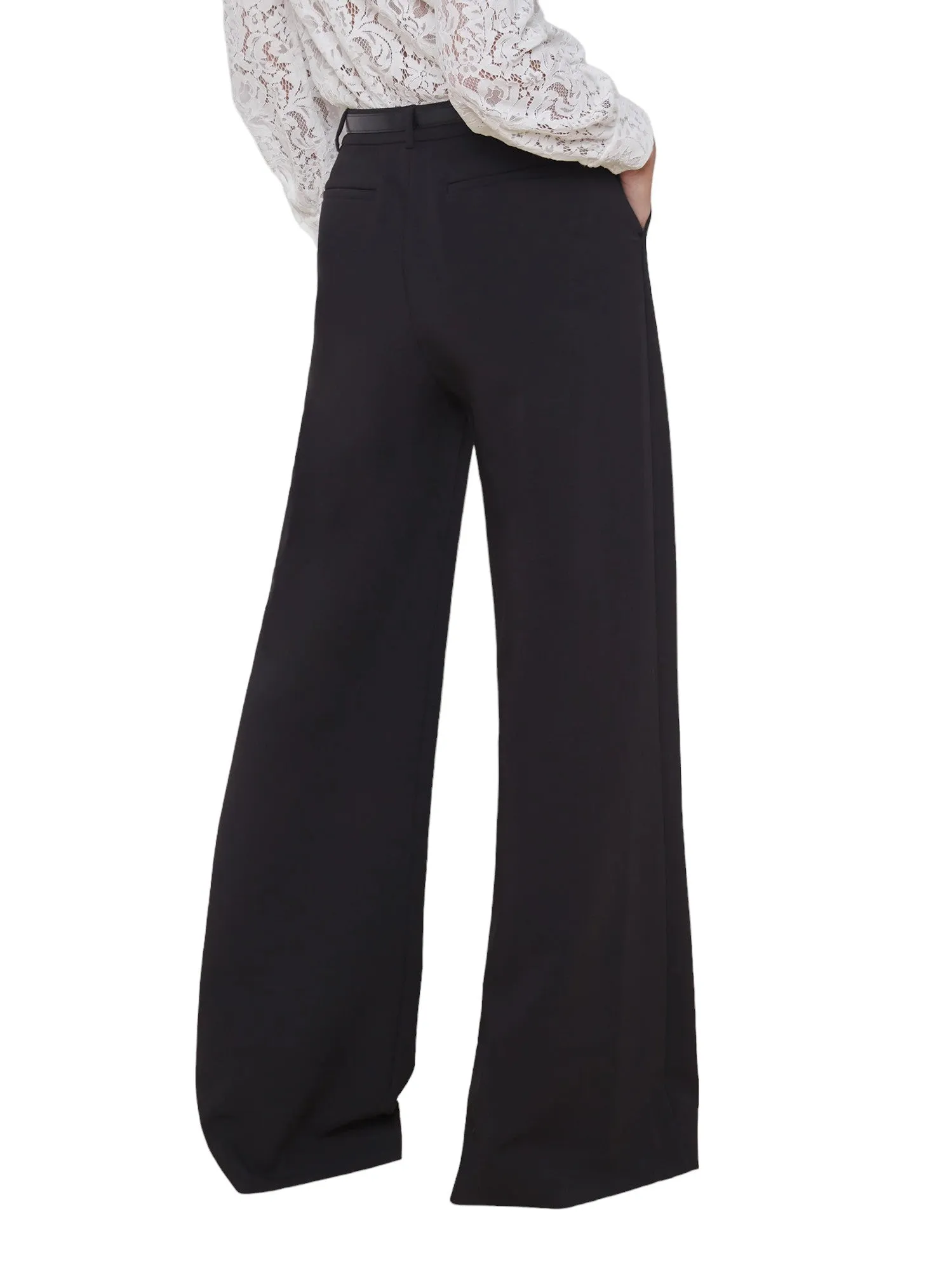 Pilar Wide-Leg Pant - Black