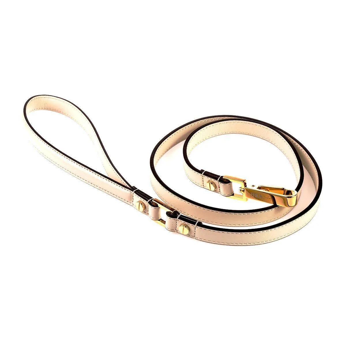 Plain Leather Dog Collar Antique