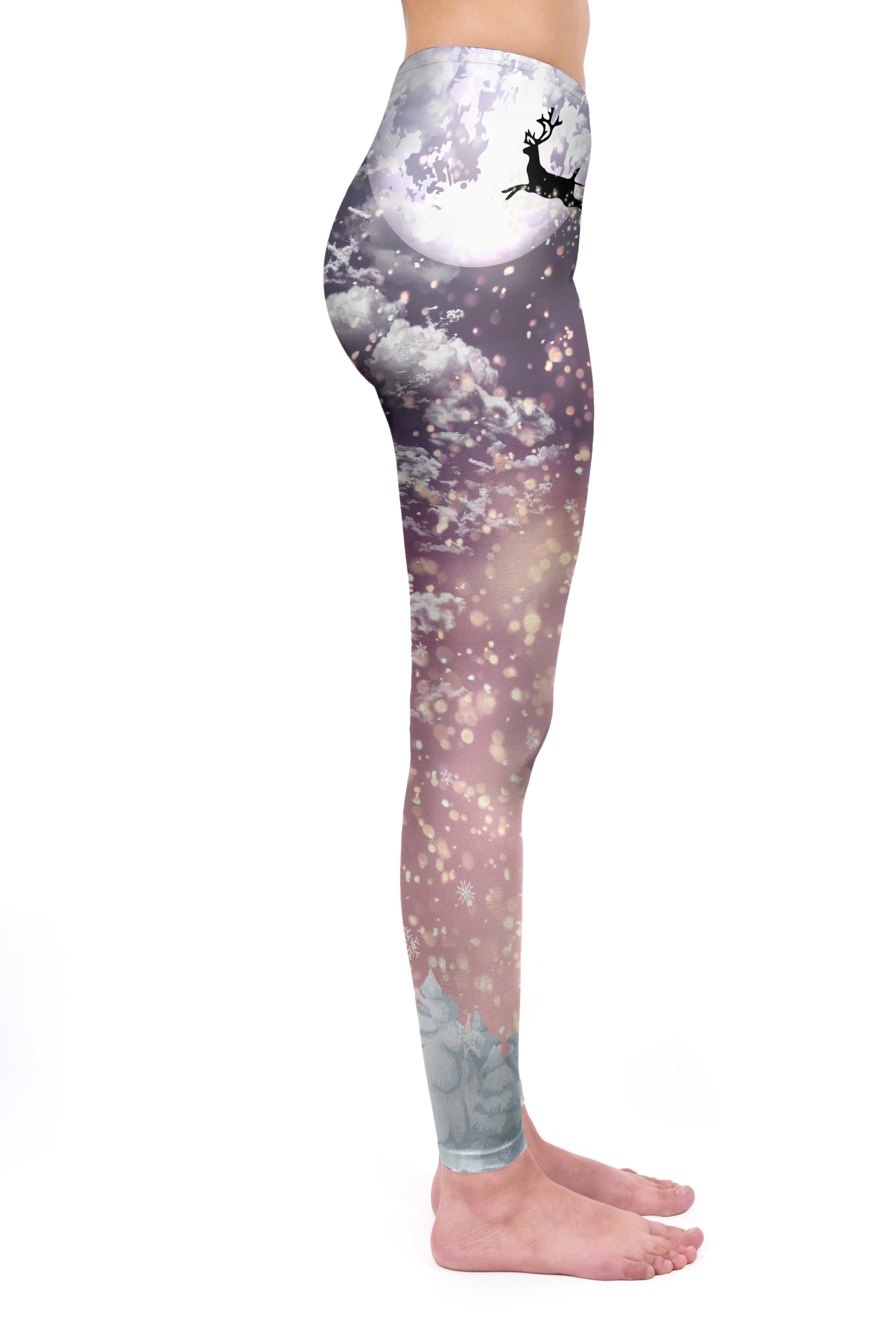Regular Leggings (8-14 UK Size) - Santas Flight