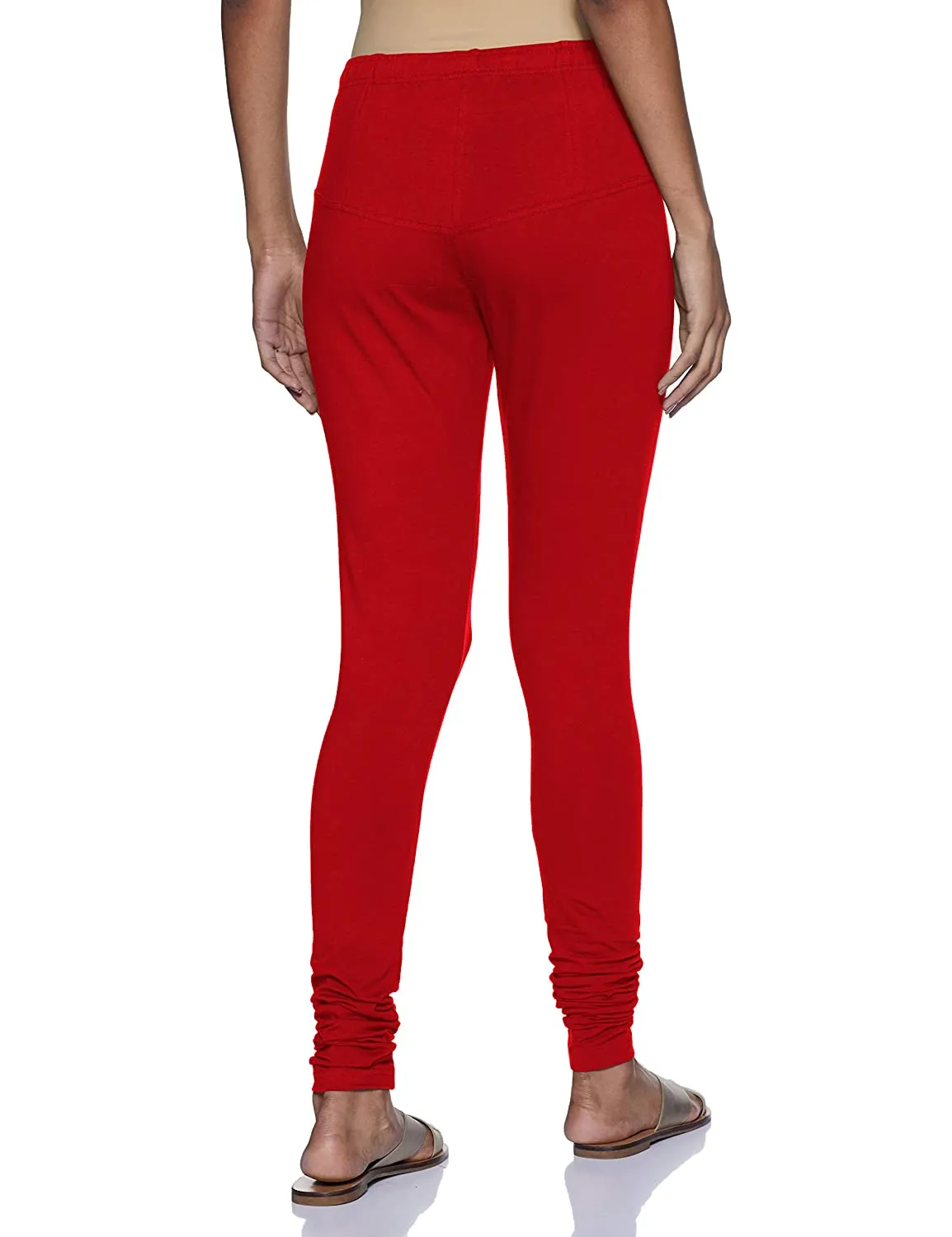 Rupa Softline churidar Red Cotton Leggings