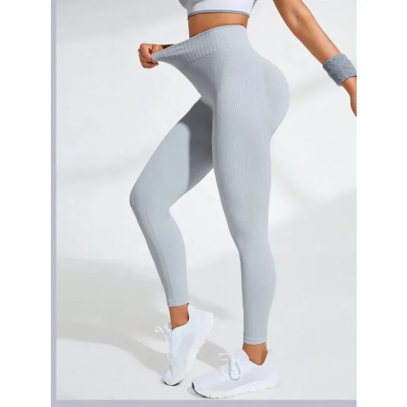 Seamless High Waist Elastic Gym Legging