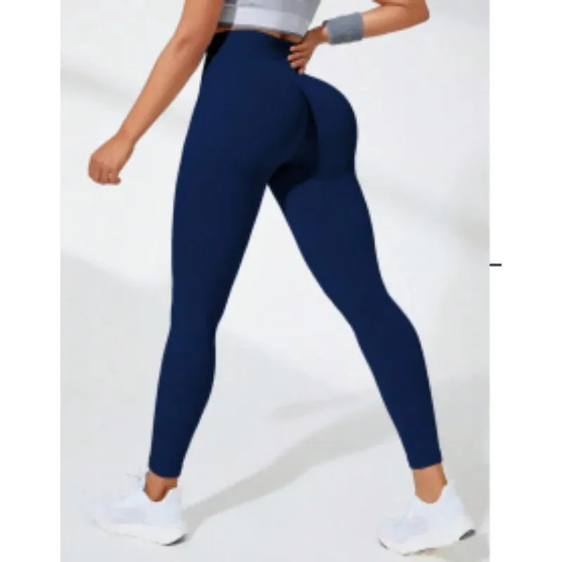 Seamless High Waist Elastic Gym Legging