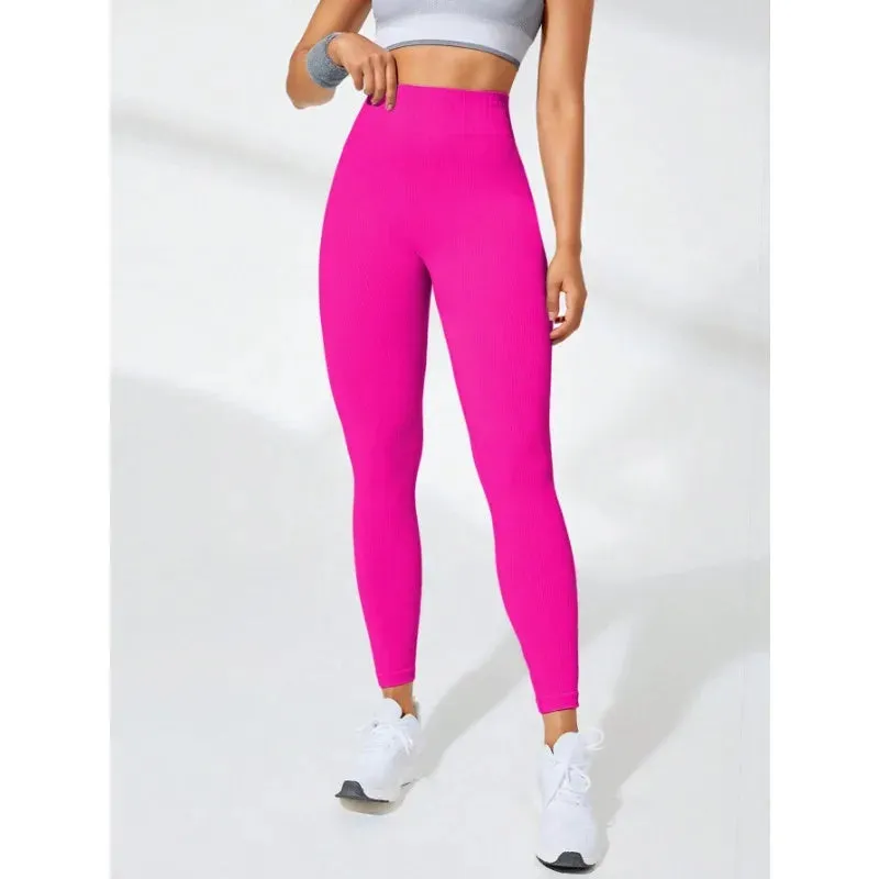 Seamless High Waist Elastic Gym Legging