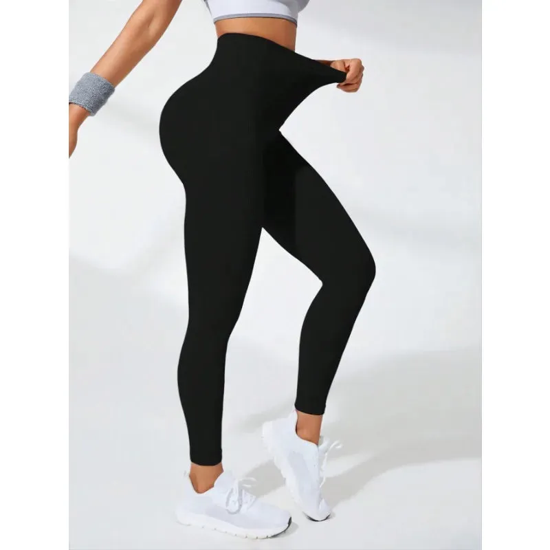 Seamless High Waist Elastic Gym Legging