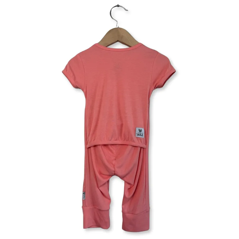 Sorbet Mini Ribbed Big Kid Short Long Romper