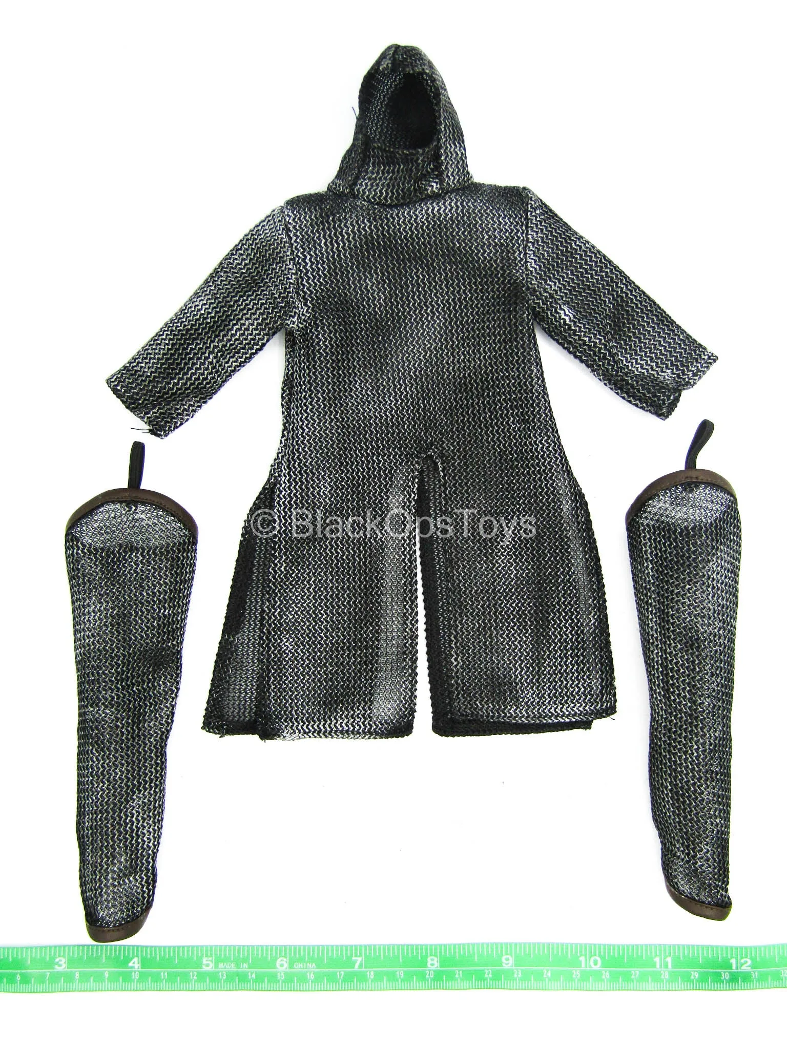 St Johns Knights - Hooded Chainmail Tunic w/Leg Sleeves