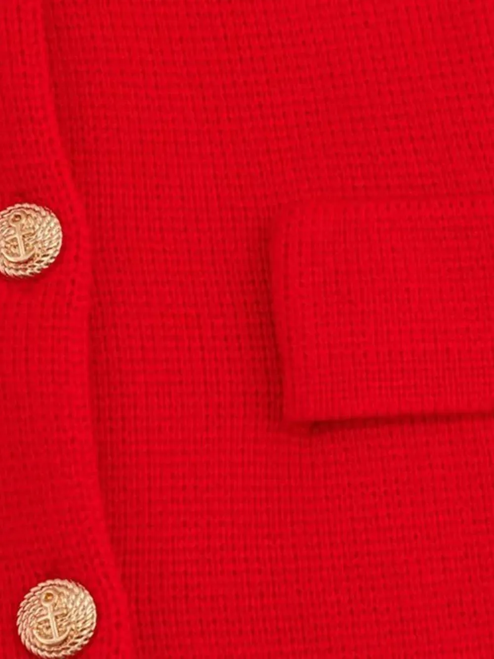 Valentina Golden Button Chic Top