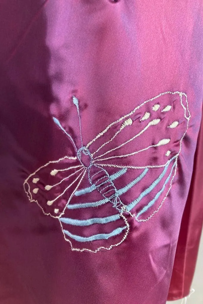 Vintage Reversible Embroidered Cape