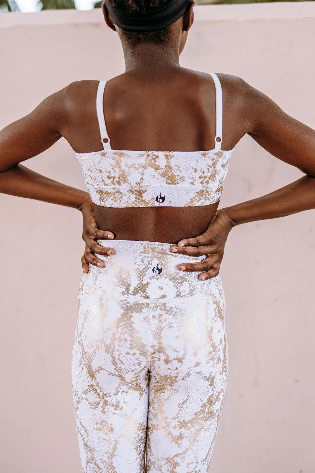 Youth Golden Snake Leggings