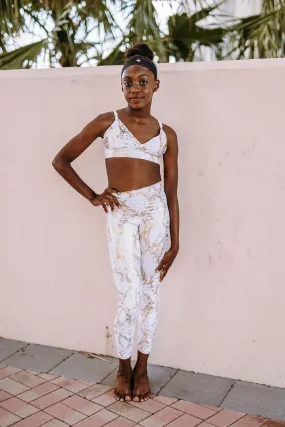 Youth Golden Snake Leggings