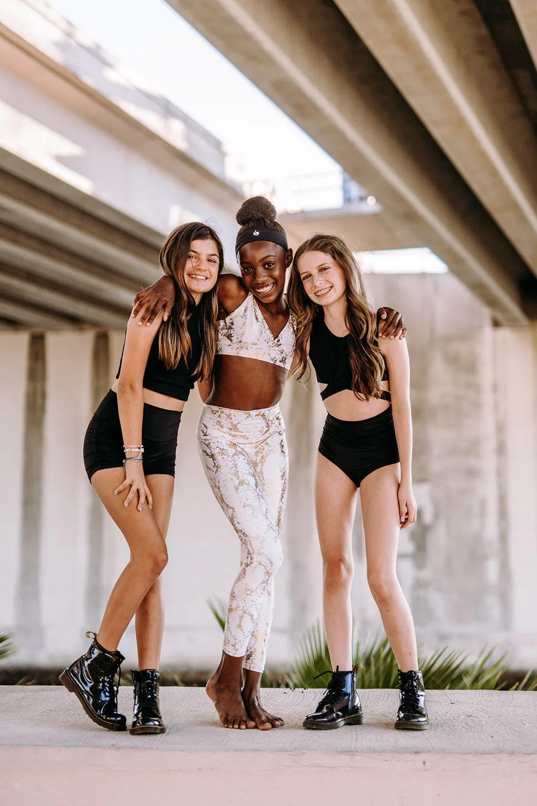 Youth Golden Snake Leggings
